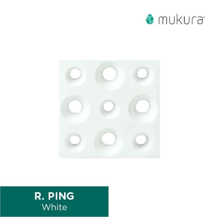 Top Roster Keramik Minimalis Lubang Angin Minimalis Mukura Ping 20 x 20 cm