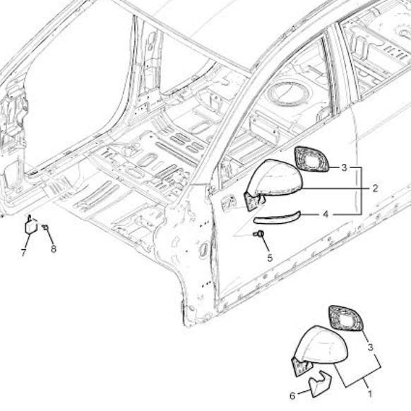 Spion Kiri Captiva Nfl Non Retrack Ori Gm 96818127