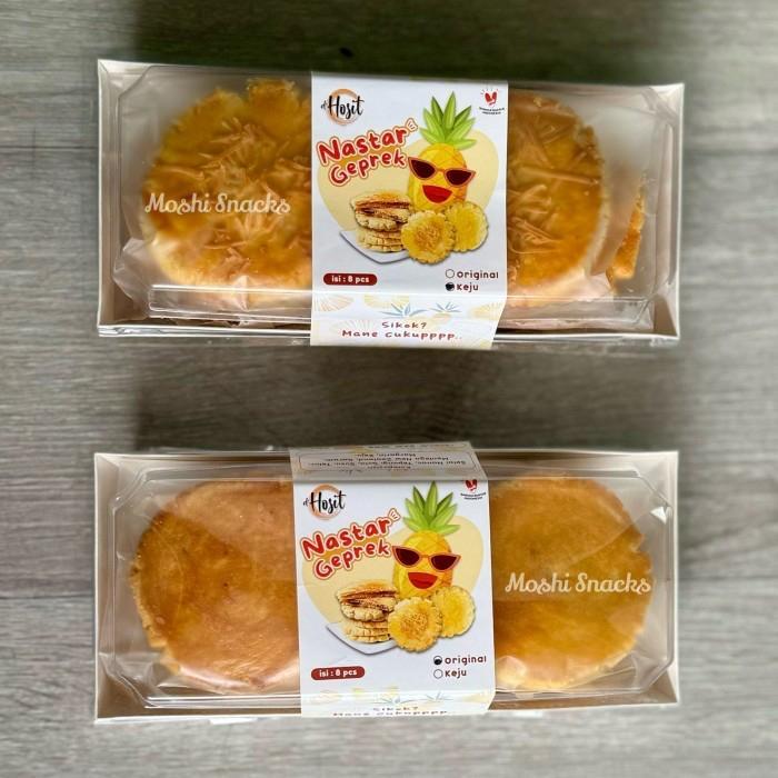 Kue Nastar Geprek D'Hosit Khas Bangka Tanpa Pengawet / Cookies Nastar Gepeng Halal / Nastar Nanas