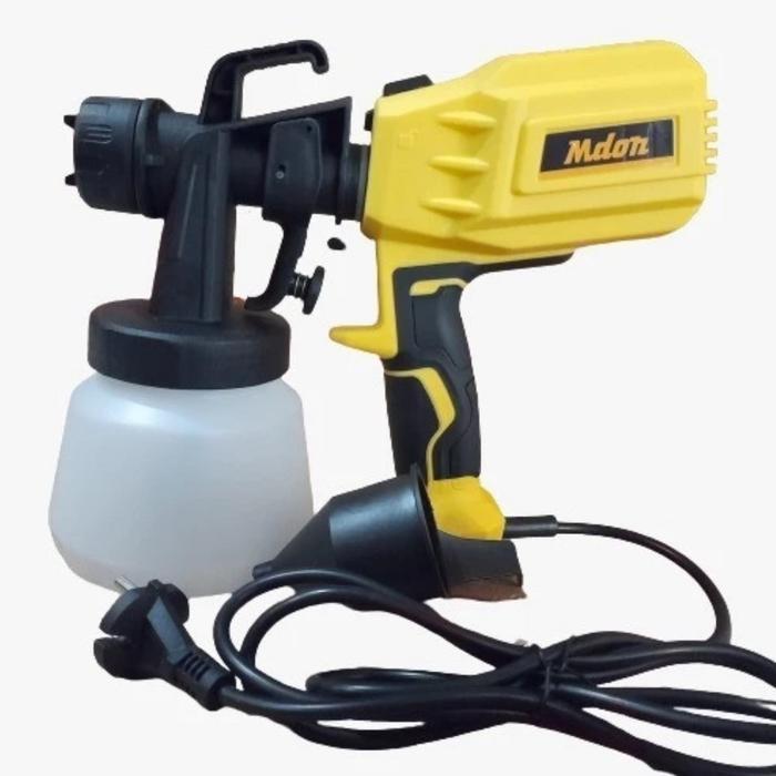 Spraygun Spray Gun Elektrik Semprotan Cat Listrik 400W 800Ml Mdon Jp3204 Jp 3204 Tanpa Kompresor