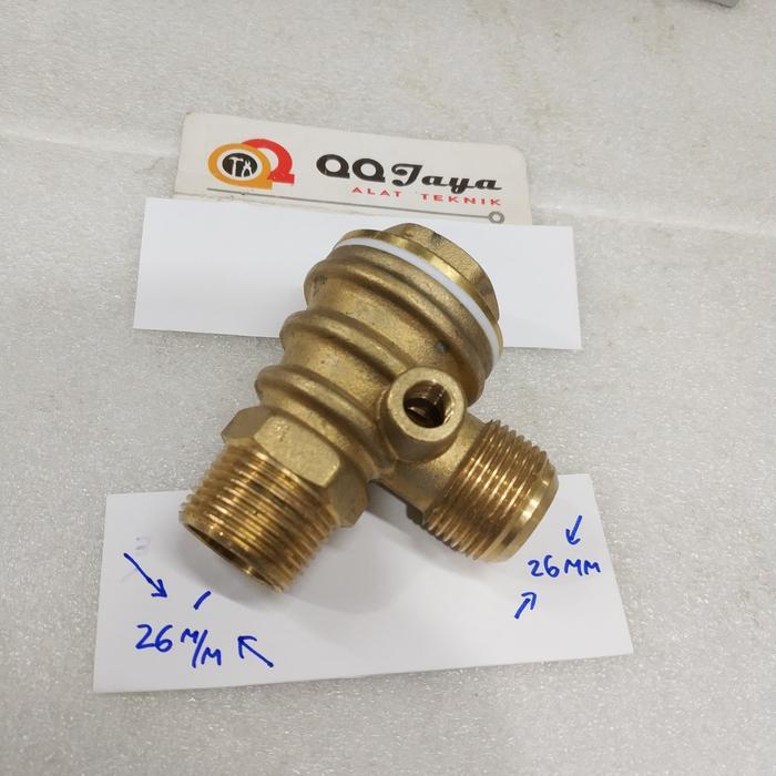 Check Valve kompresor 3 - 5 HP one way Valve