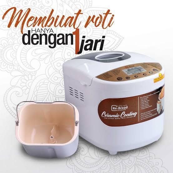 REBREAD RB BREAD RB-250C AUTOMATIC BREAD MAKER GARANSI RESMI