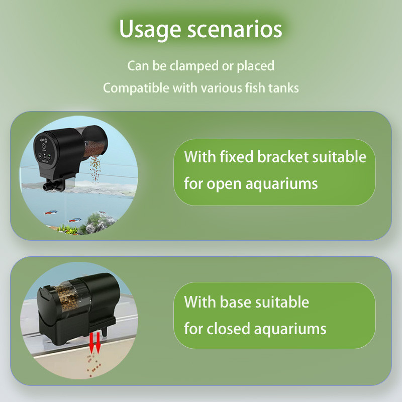 Fish Tank Feeder Intelligent Timed Feeder Ornamental Fish Turtle Food Automatic Feeding Of Fish Food