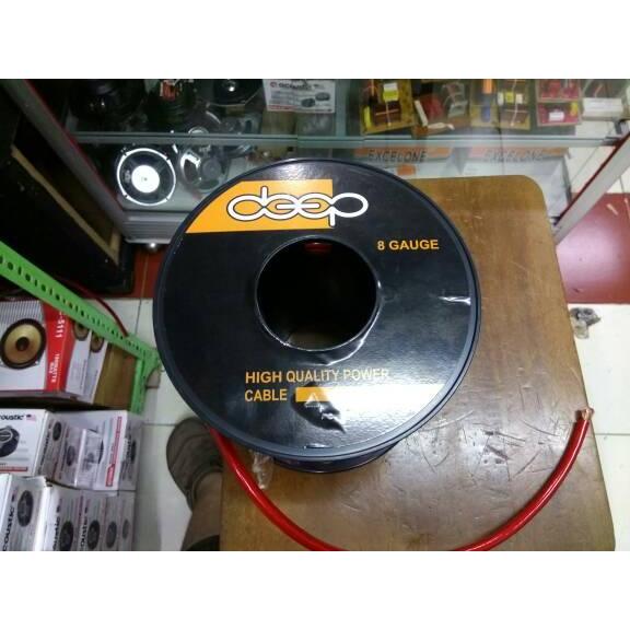 "New" kabel power mobil / power / dc / strum 8 awg / 8awg deep high quality