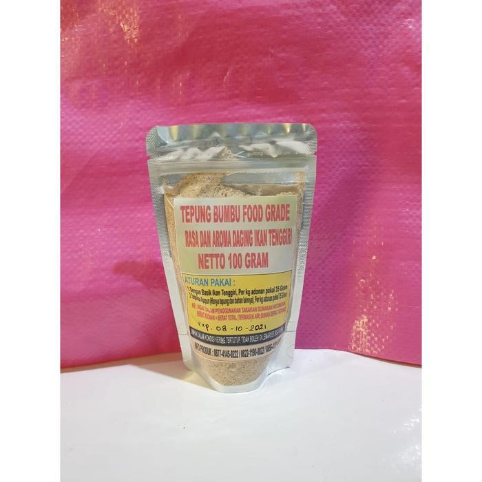 "New" Tepung Perisa / Perasa Tenggiri Murni Sebagai Pengganti Ikan Tenggiri