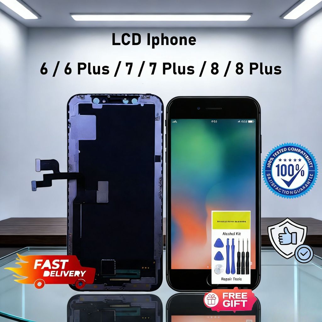 Part LCD iPhone 6 6s 7 8 Plus Original Look - 100% ORIGINAL