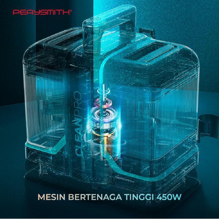 PERYSMITH M2 PRO SPOT CLEANER CLEANPRO SERIES 20000PA SUCTION POWER MESIN PEMBESIH MULTIFUNGSI DEEP