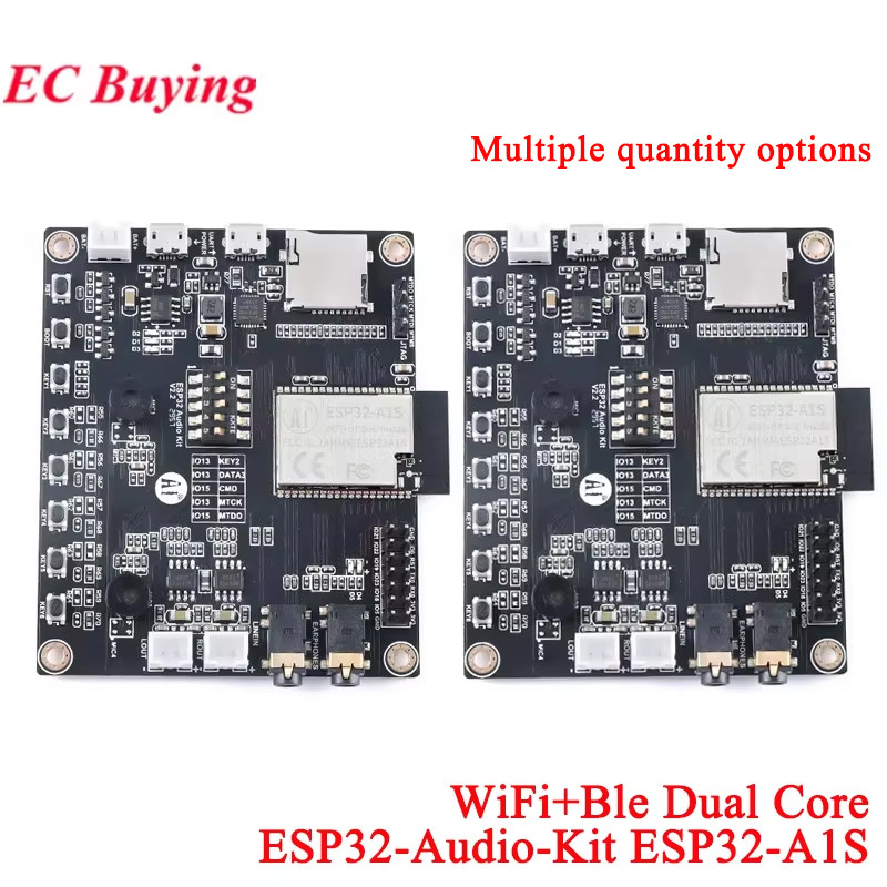 5Pcs/1pc ESP32-Audio-Kit ESP32 Audio Development Board ESP32-Aduio-Kit Module Dual-core ESP32-A1S 8M