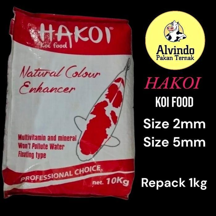 Pakan ikan KOI 1kg HAKOI 1KG Repack/KOI Food