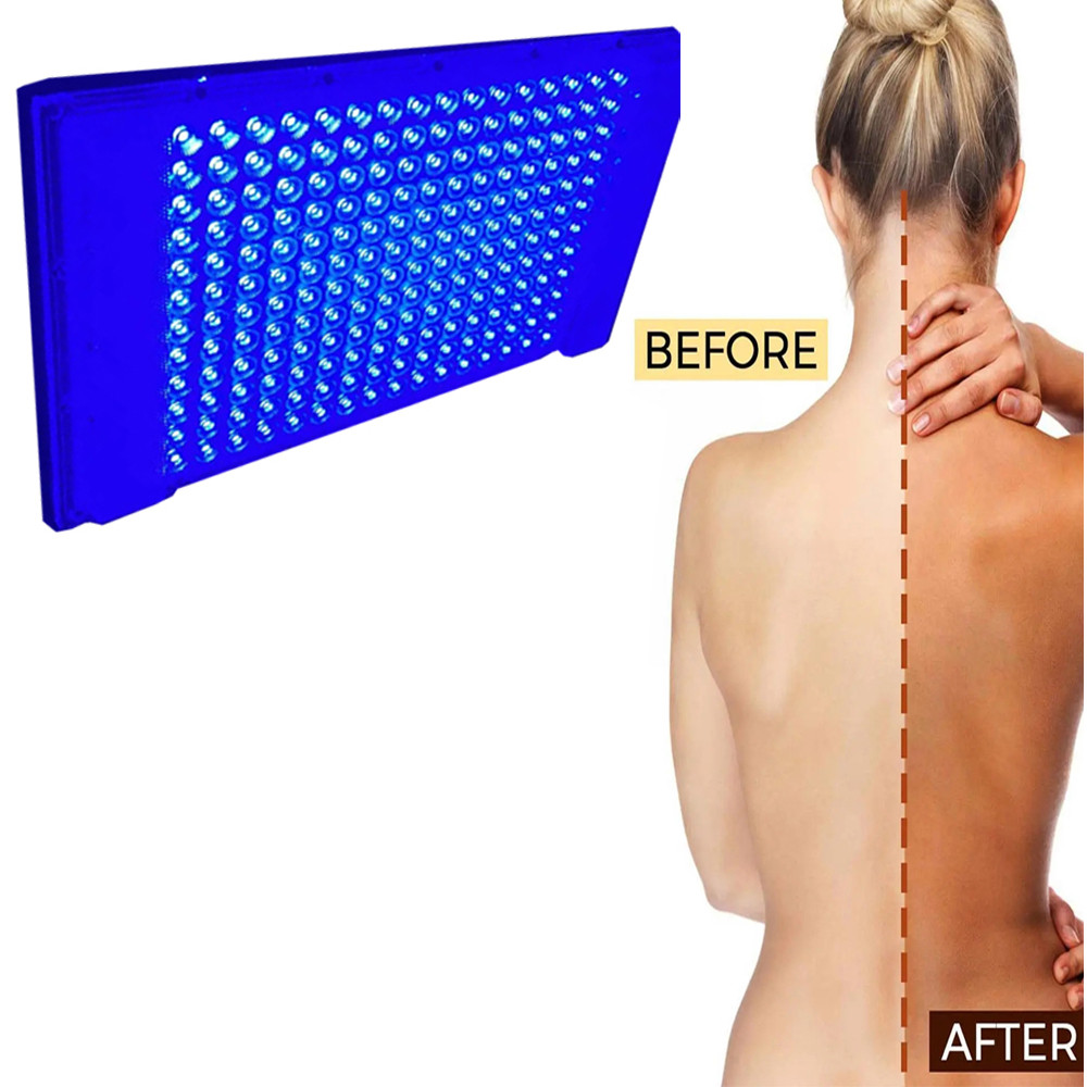 LED UV Ultraviolet 460nm Face Body Tanning Lamp Home Sunbathing Tanning Light Bronze Skin Tanning
