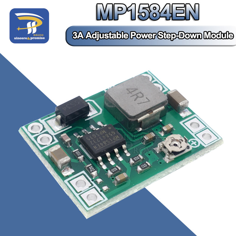 Mp1584 Ultra-Small Size Dc-Dc Step Down Power Supply Ule Mp1584En 3A Adjustable Buck Converter For