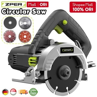 ZPER Circular Saw Mesin Potong Kayu Gergaji Kayu Super Tajam Listrik Table Saw ZP017