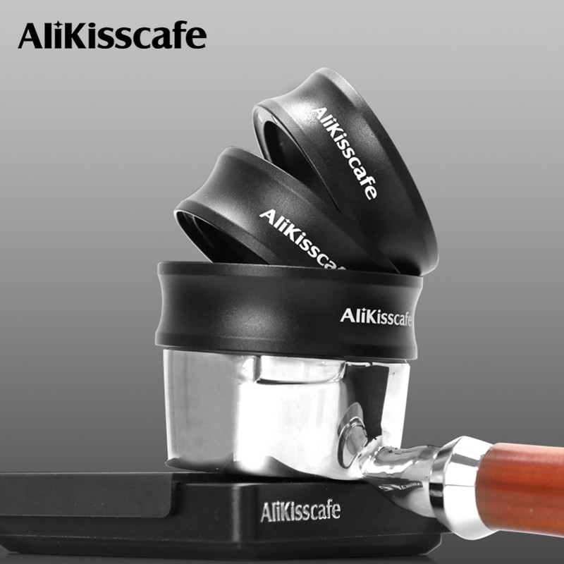 Alikisscafe Coffee Dosing Ring Funnel 51Mm 54Mm 58Mm Magnetic For Delonghi Breville Portafilter