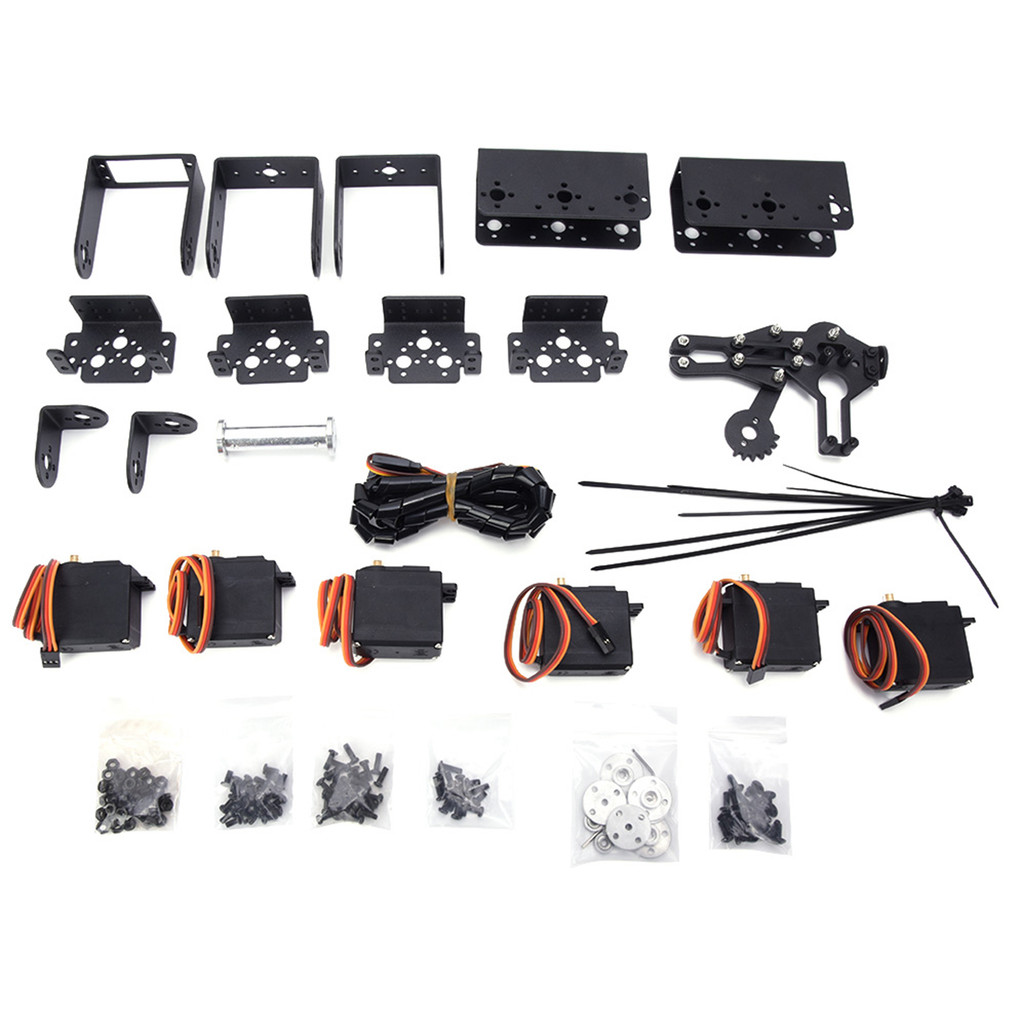 6DOF ROBOT MECHANICAL ARM CLAMP CLAW KIT DOF MANIPULATOR INDUSTRIAL ROBOT PARTS INDUSTRIAL ROBOT