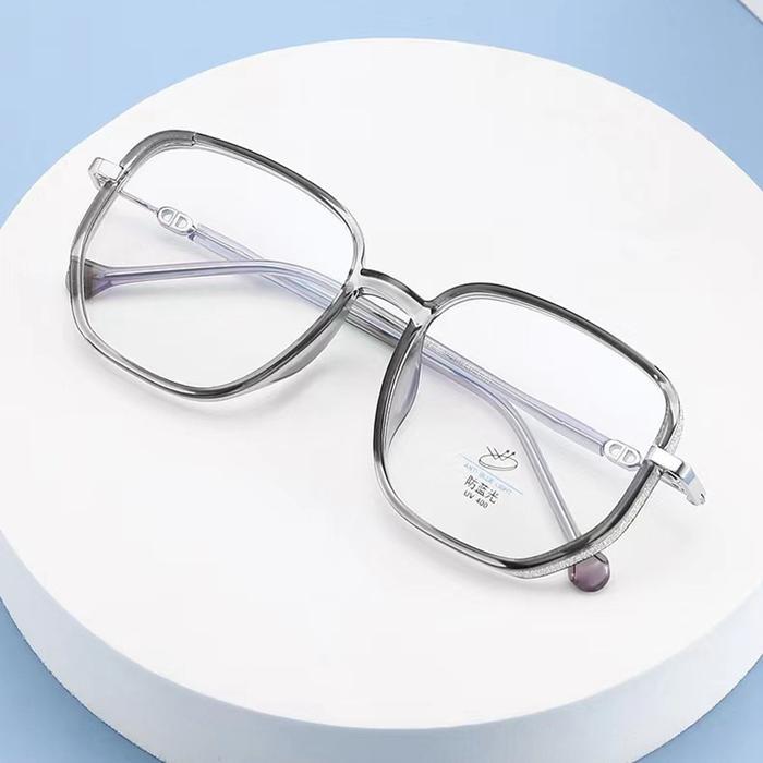 Nick Glasses - Terbaru Kacamata Wanita Frame Glitter Cantik Dan Mewah Bisa Request Minus Dan Clynder