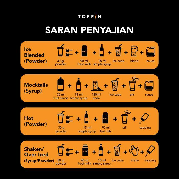 Toffin Powder Matcha Green Tea Tbk
