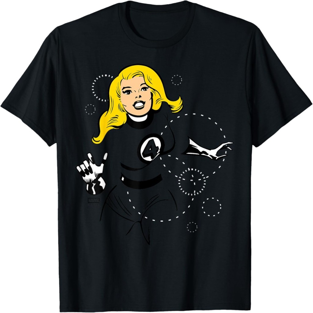 Invisible Woman Fantastic Four Power T-Shirt