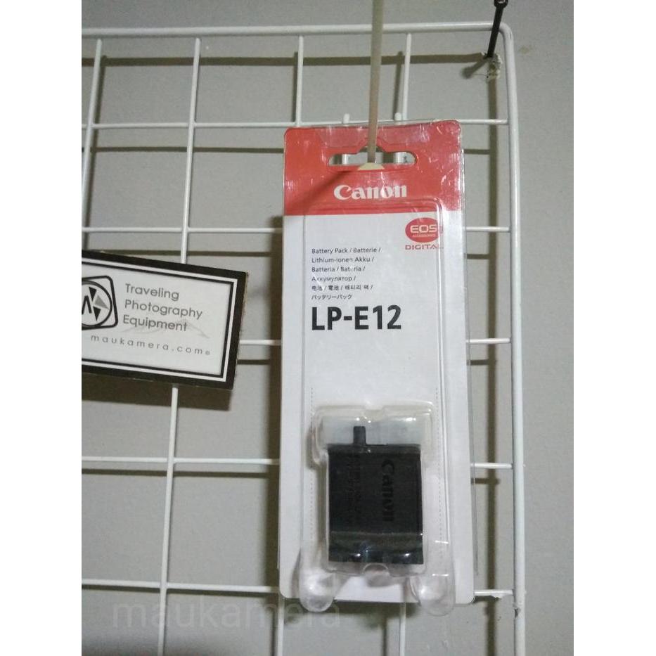 Baterai Kamera Canon EOS M EOS 100D LPE12 OEM
