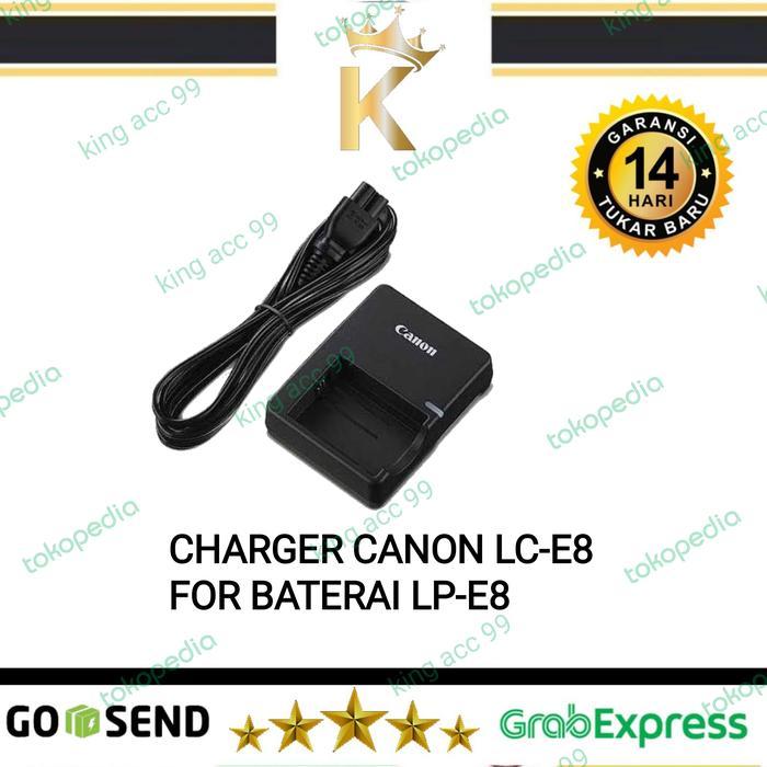 CHARGER CANON LC-E8 / CHARGER CANON 600D 700D 550D / CHARGER LCE8