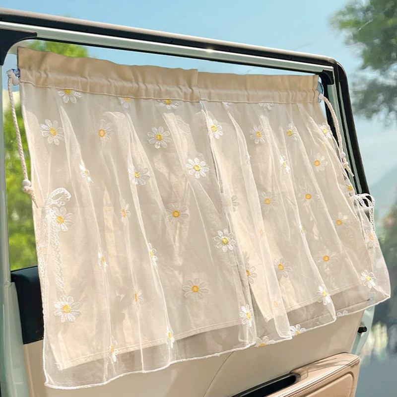 Car Sunshade Suction Cup Type Sunshade Window Sunshade Automatic Retractable Sunshade Thermal
