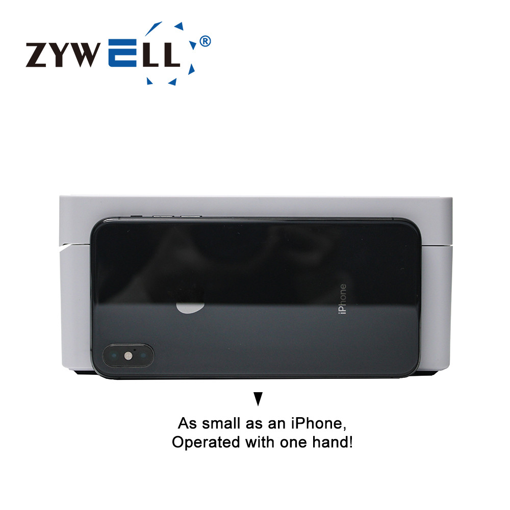 4x6 Shipping Label Maker Address Label Printer ZY-4310 Inkless Thermal A6 Waybill Printer