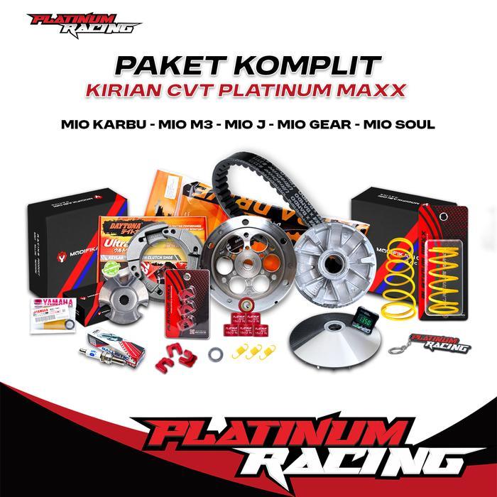 Paket Kirian Cvt Mio J / Soul Gt 115 - 125 / X Ride / Mio M3 Upgrade Full Komplit X Ride Xride 115 -