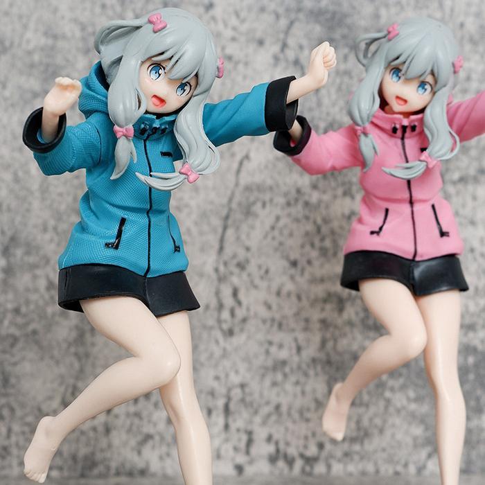 Izumi Sagiri Hoodie Version Eromanga Sensei 20Cm Action Figure Pvc