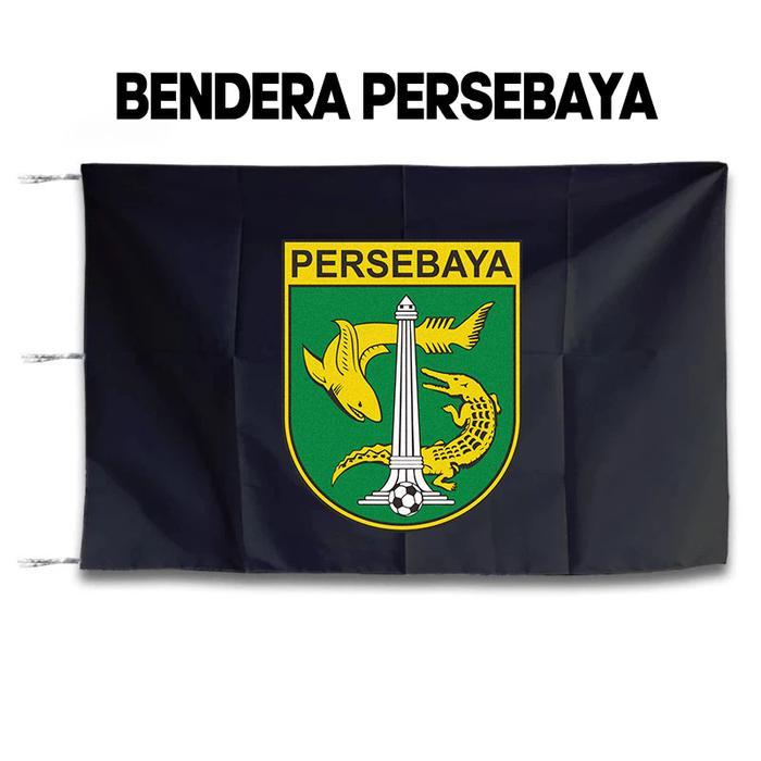 Bendera Persebaya / Persebaya Wani - Warna Hitam