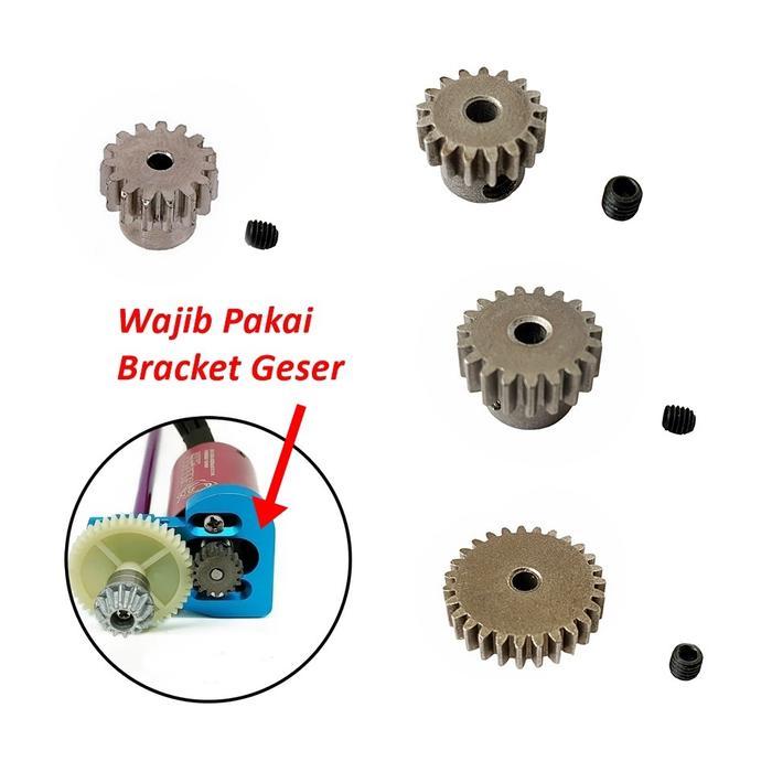 Spur Pinion Gear Metal 144010 124017 124019 RC Car