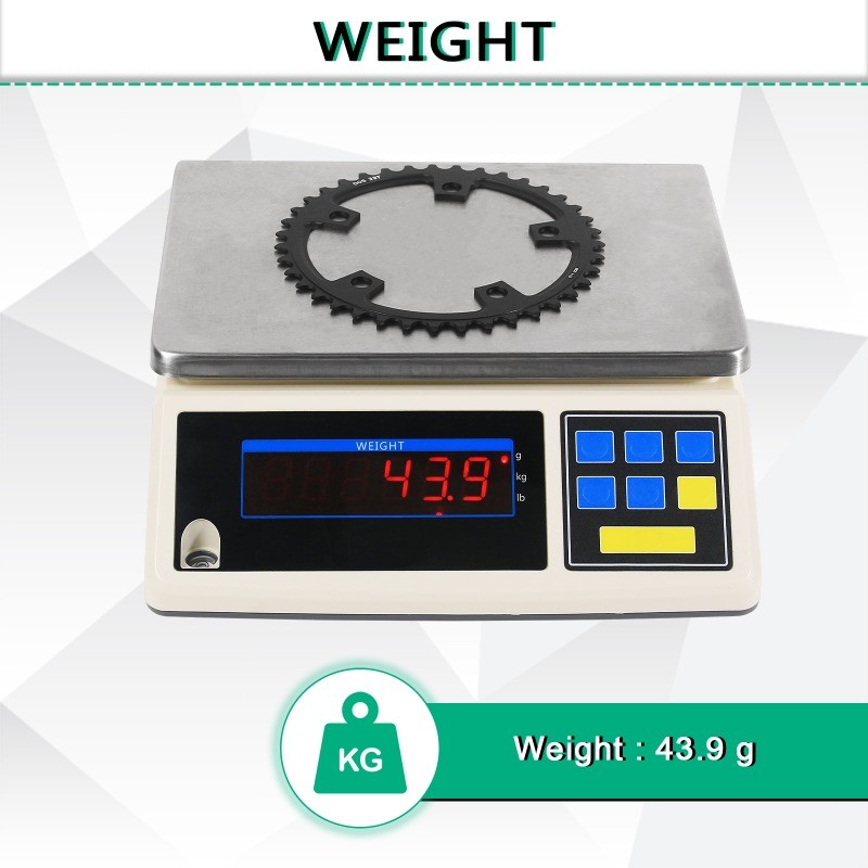 BUCKLOS 110BCD Road Bike Chainring 110 BCD Chainring 34/36/39/50/52/53T Bike Chainwheel 4/5-Hole