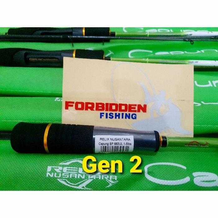Joran Capung 1-5 lb 662 Relix nusantara Bahan Tahan Karat Lentur Gratis Ongkir