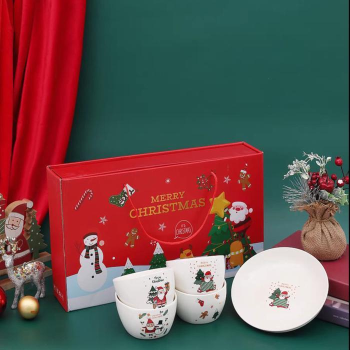 Sourvenir set mangkok keramik jepang premium peralatan makan porselen