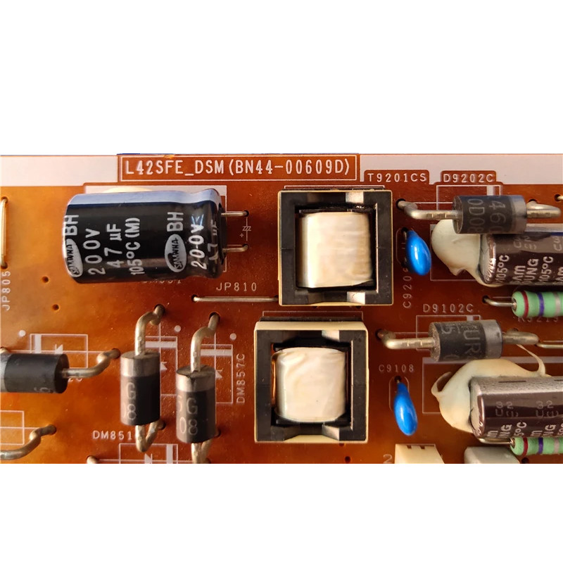 BN44-00609D = BN44-00609A/B/C/E/F Power Supply board is for UA42F5000AW UN40F5000AF UN40F5000AH