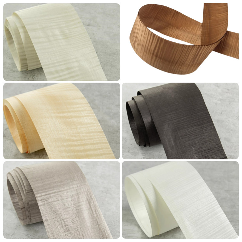 Dyed Maple Figured Wood Veneer Solid Maple Shadow Veneer Sheets for Guitar Crafts DIY Furniture Door
