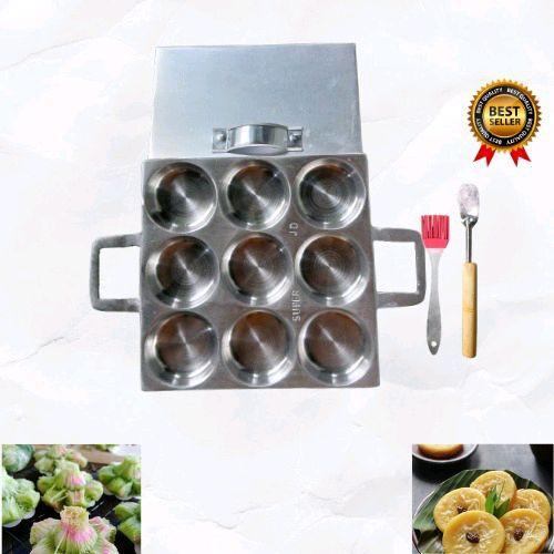 Cetakan kue lumpur apem bikang isi 9 lubang