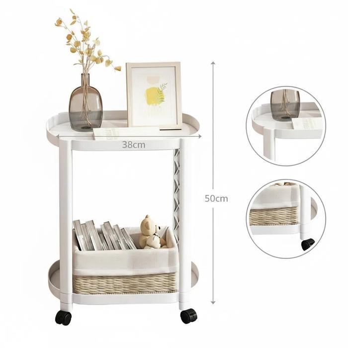 Informa - <> Meja Santai Oval Minimalis Coffee Table Meja Kecil Meja Tamu Meja Sudut Aesthetic -