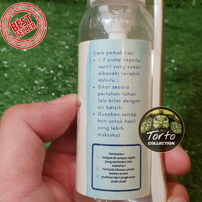 SABUN REPTILE 100ML TORTO SULCATA ALDABRA ALBINO