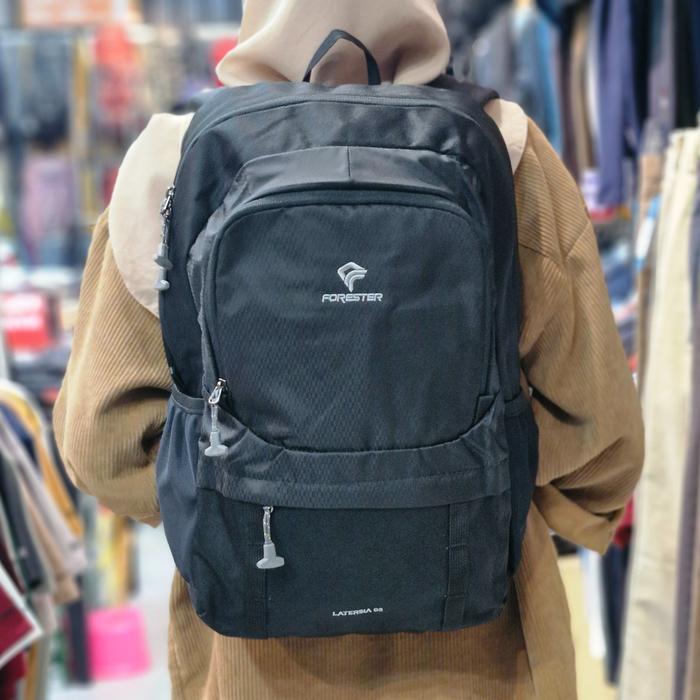 TAS RANSEL FORESTER 20518 LATERSIA - DAYPACK PRIA WANITA - TAS PUNGGUNG LAPTOP KULIAH COWO