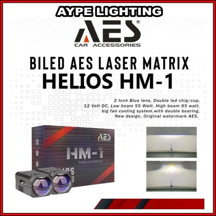 Biled Projector Mini AES HM-1 HELIOS 2 inch Bluelens Biled Matrix HM1 AES