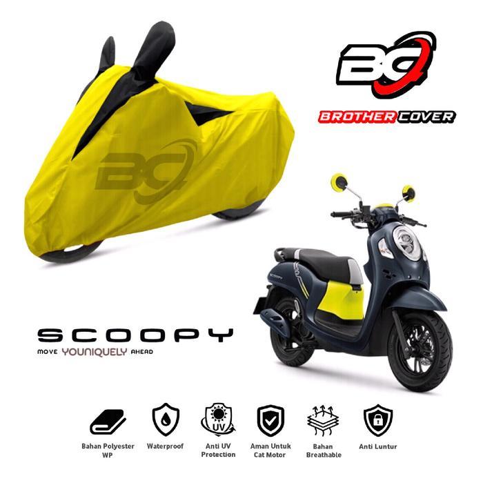 Sarung Motor Scoopy Cover Motor Scoopy Penutup Motor Scoopy Waterproof penutup & sarung sepeda motor