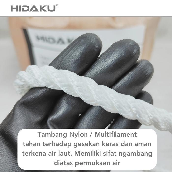 "New" HIDAKU tali tambang nylon 16mm ECERAN / tambang nilon 16mm / Meter
