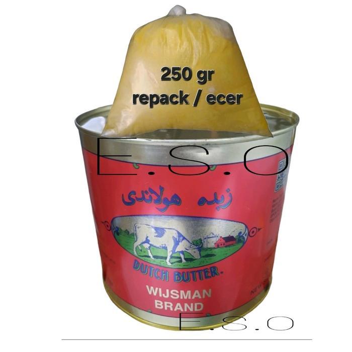butter wijsman 250gr (repack) / mentega wijsman