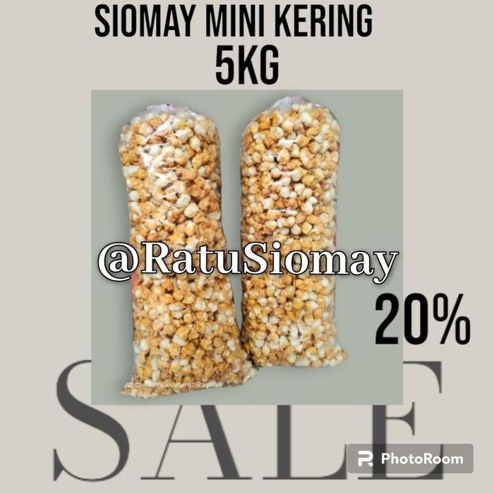 Siomay mini krikil 5kg termurah harga grosir / bustik / siomay bandung /siomay kering 5kg/siomay