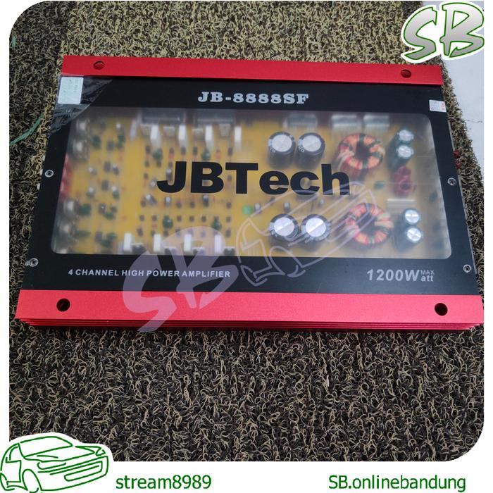 Produk Favorit Power Jbtech Jb-8888Sf Amplifier Mobil Car Audio Jb Tech Jb 8888Sf
