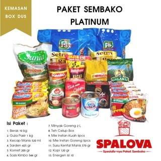 Paket Sembako Platinum Beras 10Kg