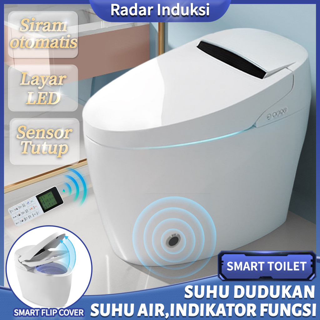 JF YA670  Luxury Kloset Duduk Siram Toilet / Smart Closet Toilet Otomatis