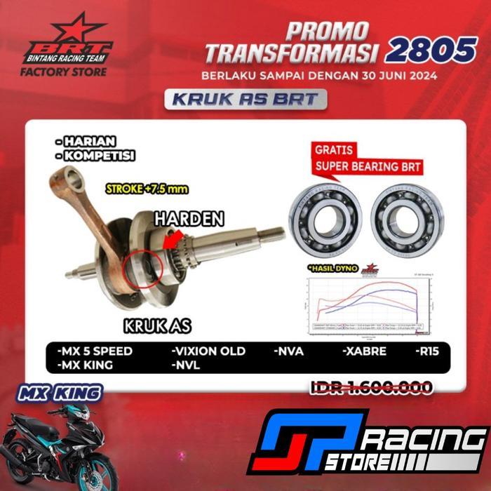 ORIGINAL BRT PROMO IMLEK 2805 MX KING KRUK AS BRT