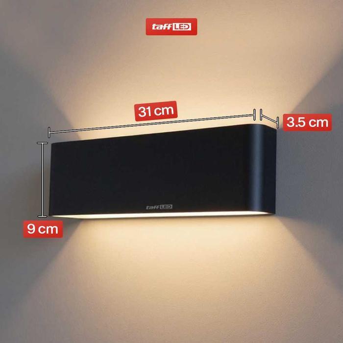 Lampu Tempel Dinding Tembok Pilar Teras LED Indoor Outdoor Minimalis
