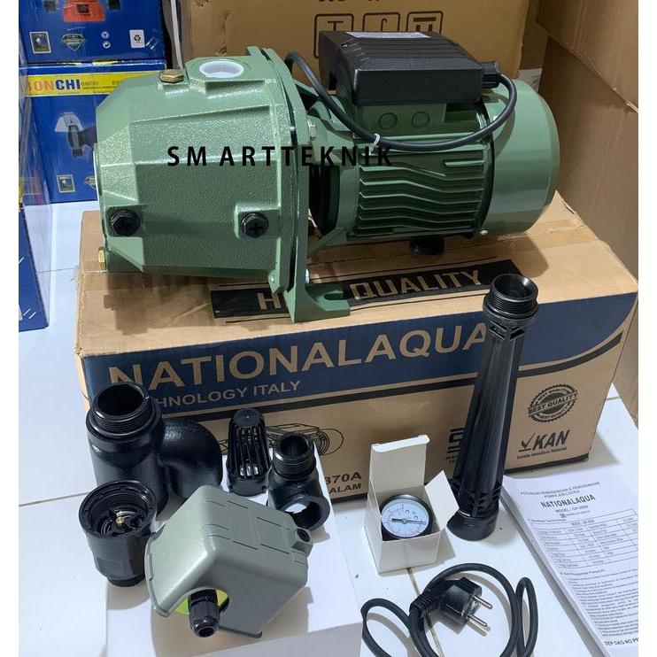 Pompa jet pump national Aqua DP 255a 250 watt pompa air sumur dalam