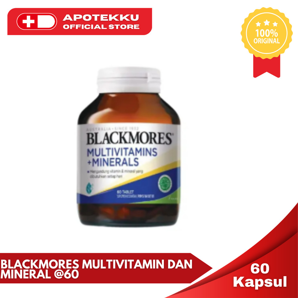 Blackmores Multivitamin & Minerals (60 Kapsul)